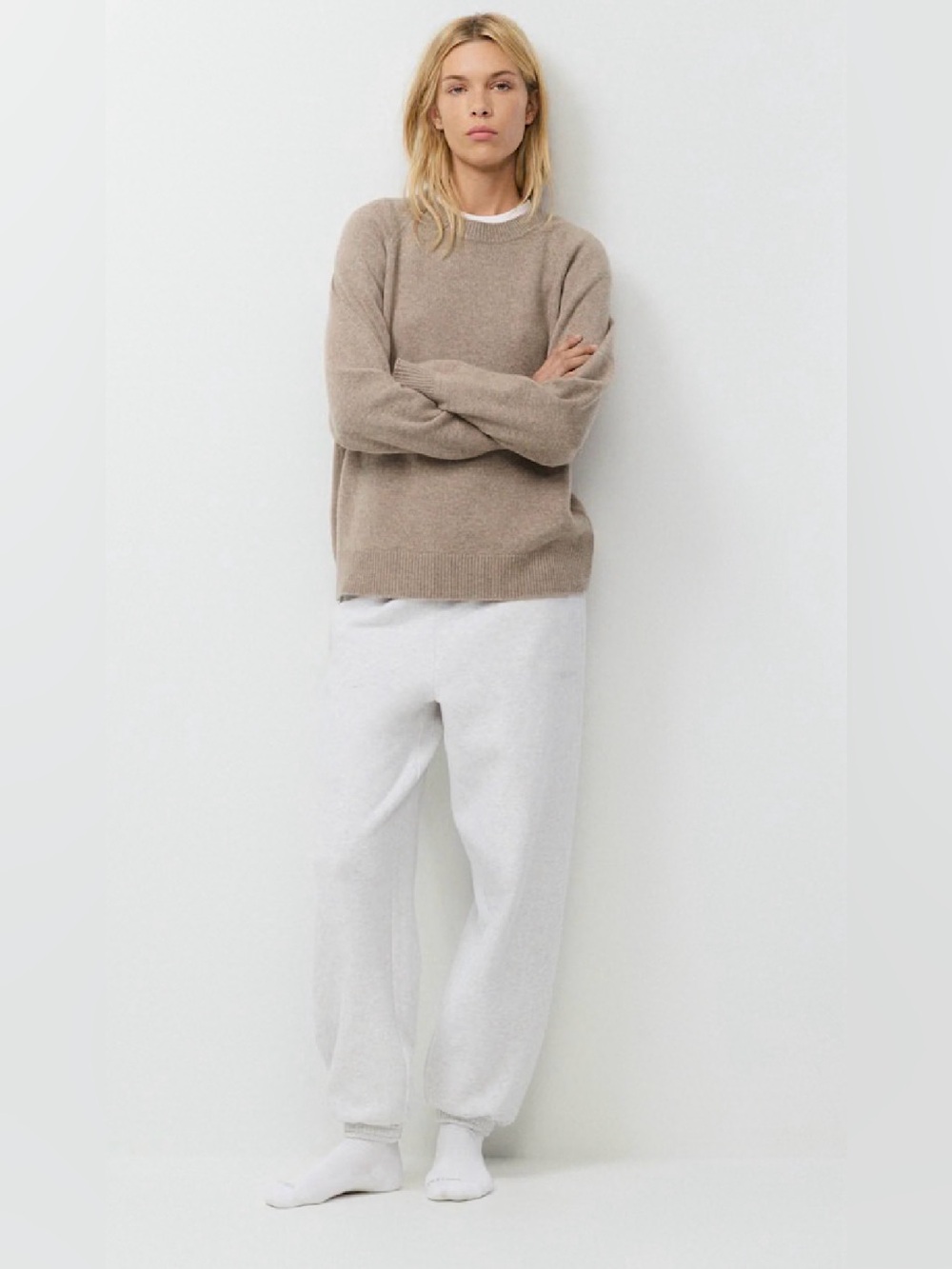 TNA Cozy Fleece Sweatpants L
